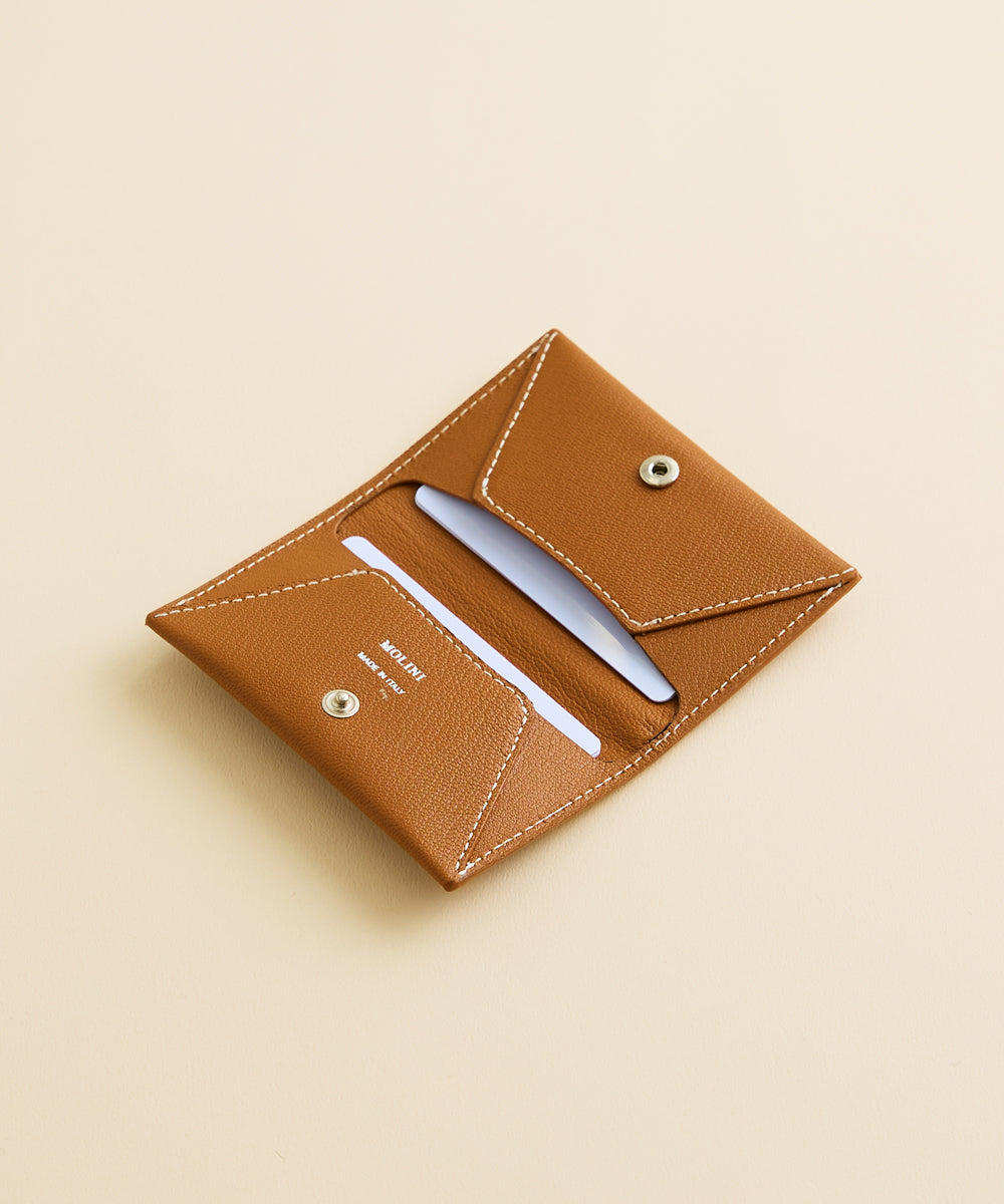 Mini Card Case - Camel – MOLINI（モリニ）オフィシャルオンラインストア