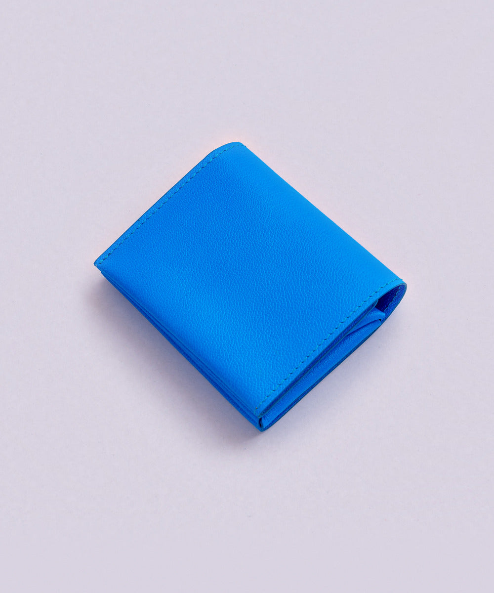 Bifold Compact Wallet - FLUO BLUE - AYA KANEKO別注 – MOLINI