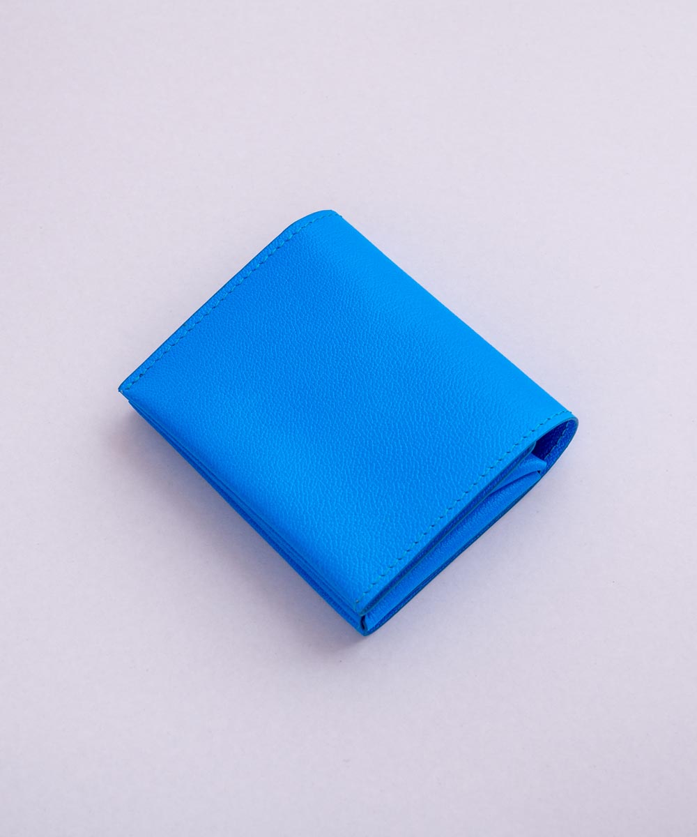 8月11日発売】Bifold Compact Wallet - FLUO BLUE - AYA KANEKO別注