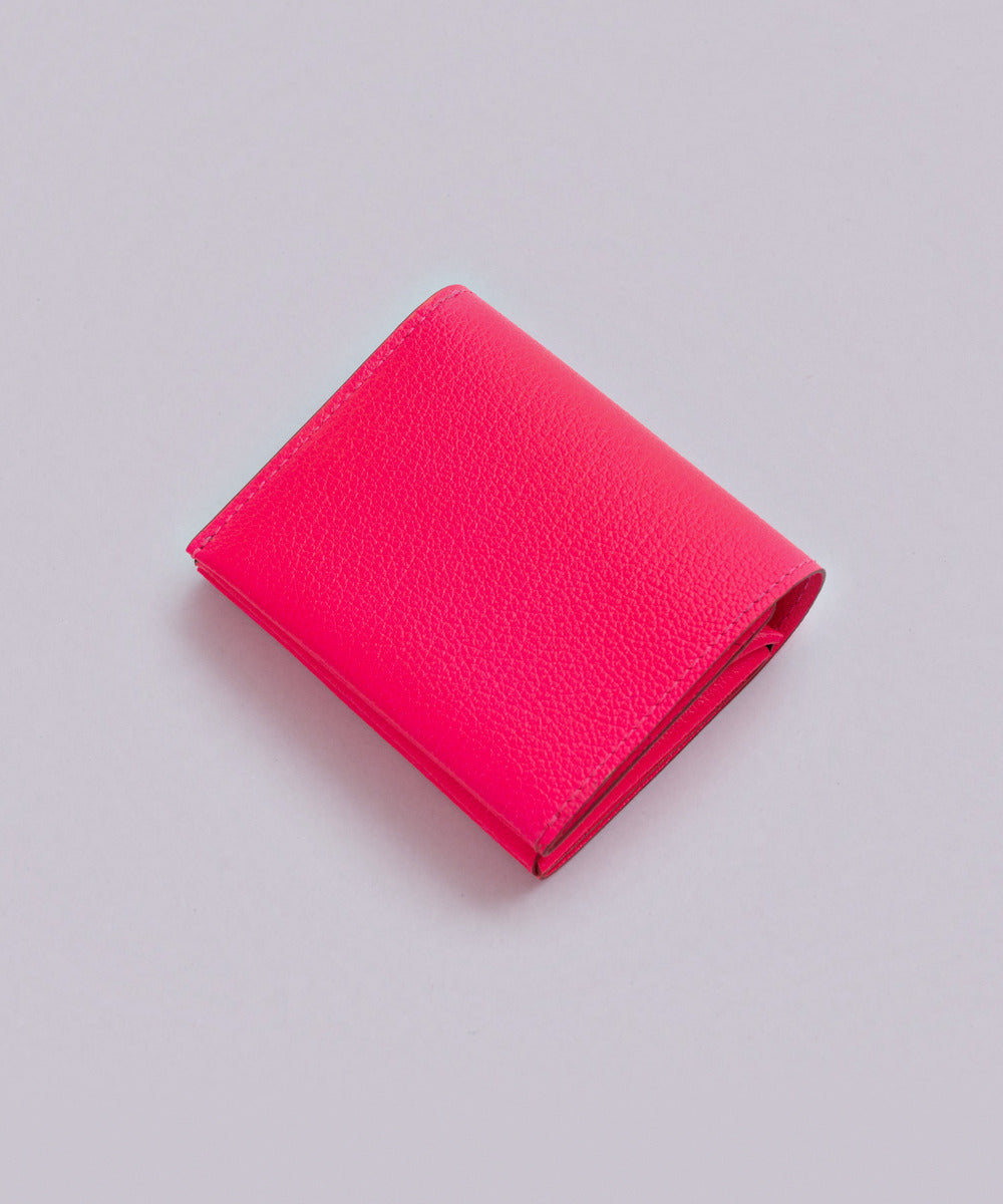 Bifold Compact Wallet - FLUO PINK - AYA KANEKO別注 – MOLINI