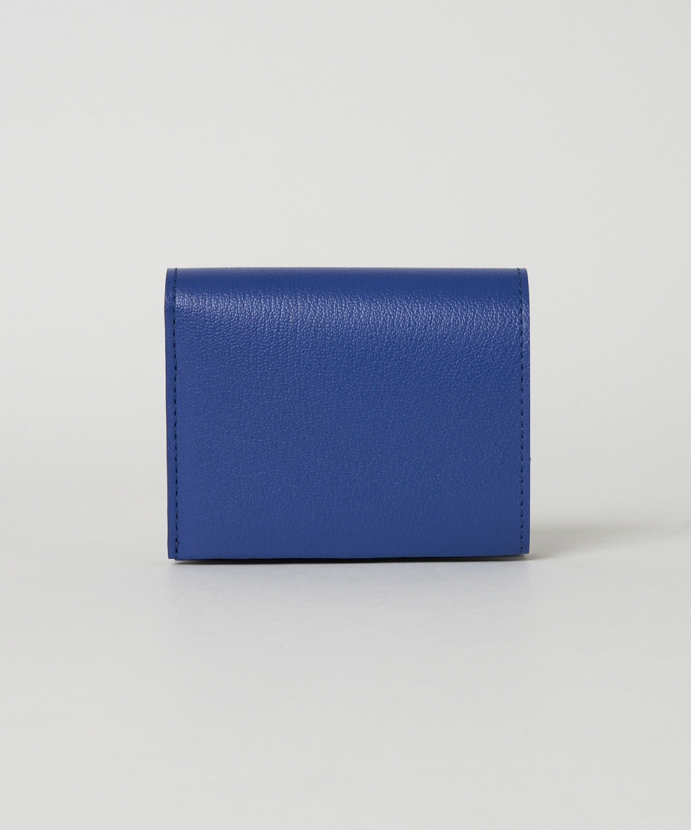 【再入荷】Bifold Compact Wallet - Blue × Gray