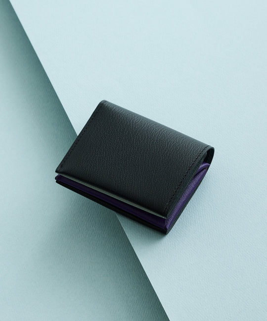 再入荷】Bifold Compact Wallet BLACK×MULTI COL – MOLINI