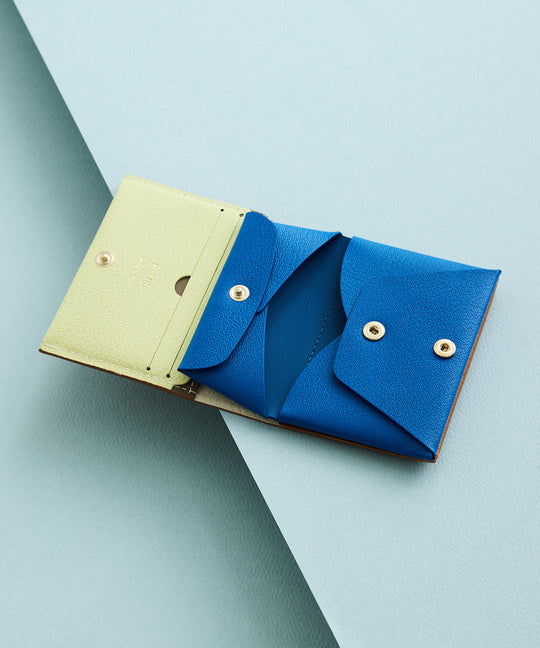 Bifold Compact Wallet - Camel × MULTI COL – MOLINI（モリニ