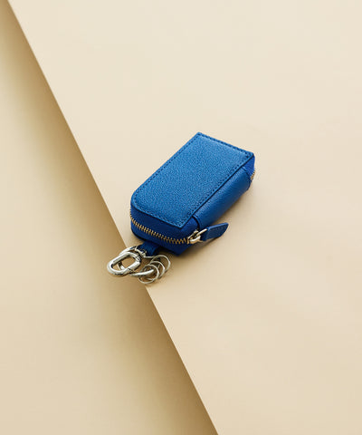 【新型】Key Case -Blue × Gray