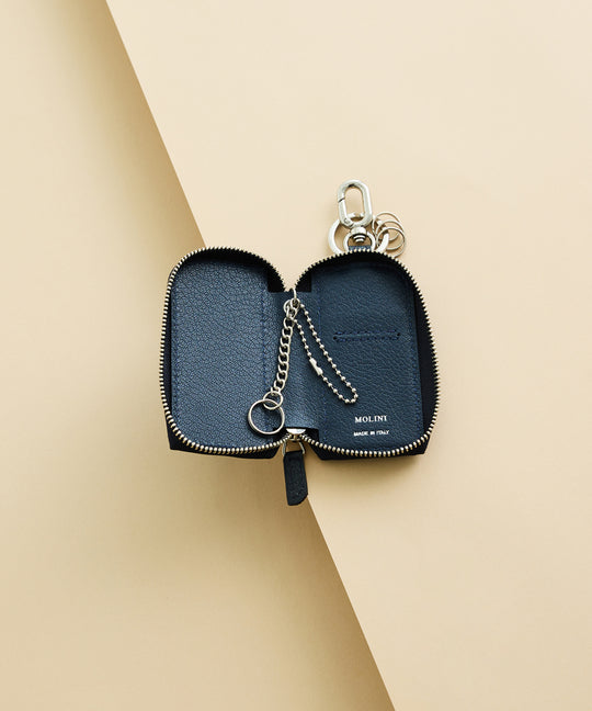 MOLINI ネイビー レザー キーケース EDIFICE（エディフィス） キーケース MOLINI (モリニ) Key case
