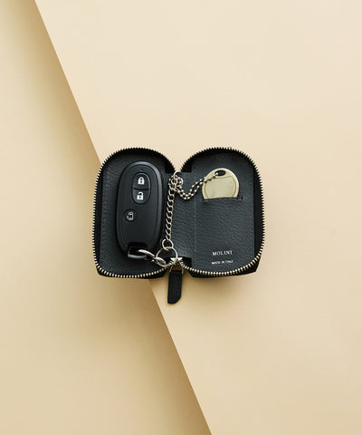 【新型】Key Case- Black × Gray