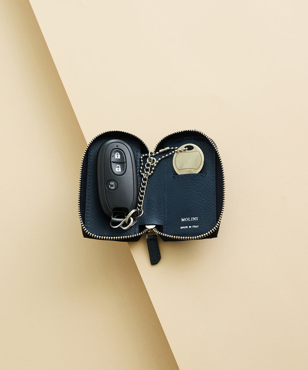 【新型】Key Case-Navy × Navy