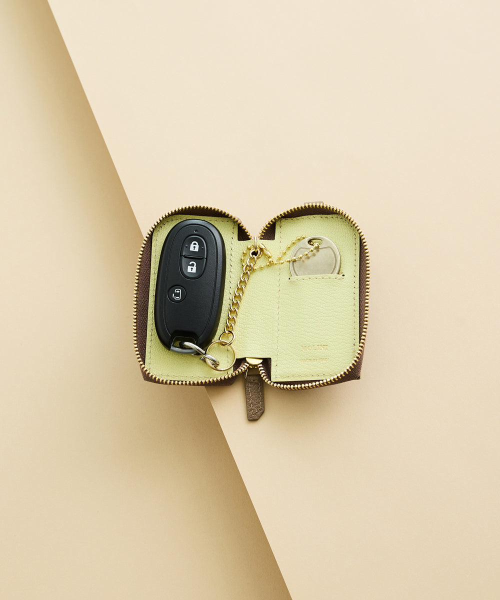 モリーニ(MOLINI) ミニ財布 Topo×yellow 0401_molini257739_fc735170-
