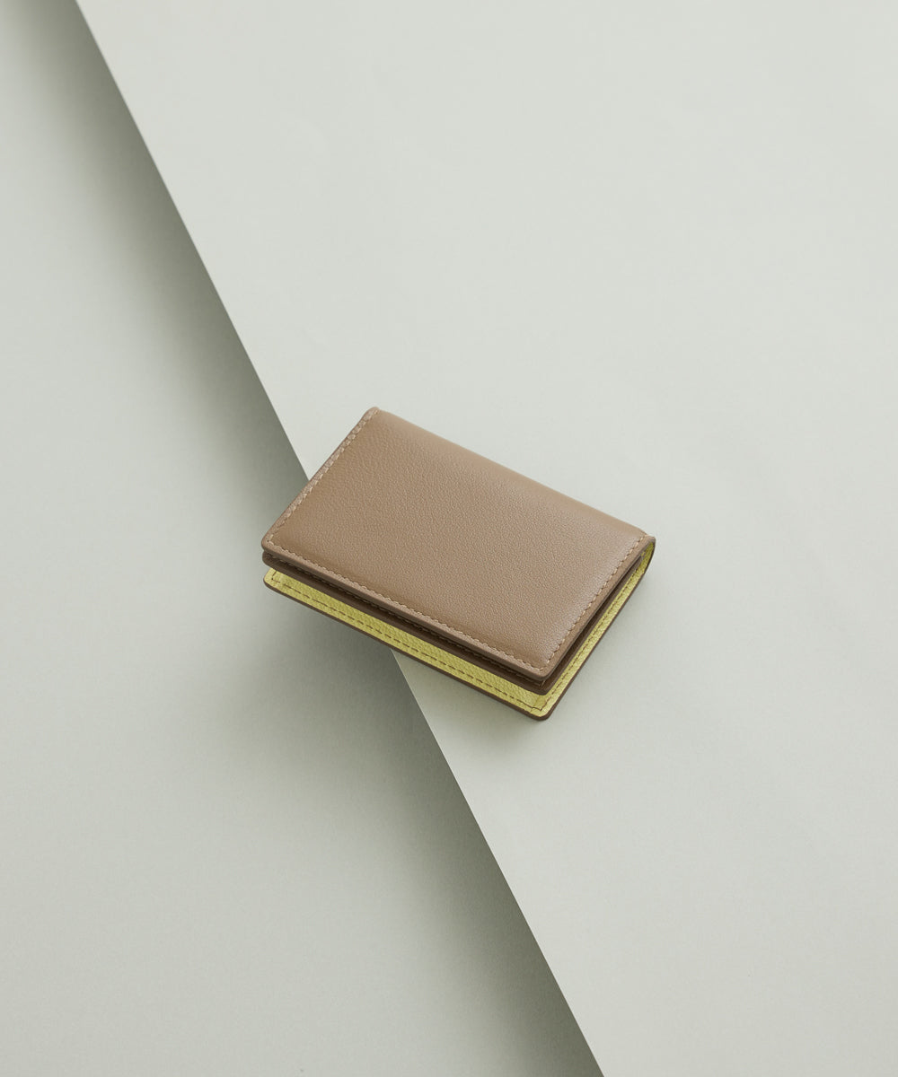 【新色】Card Holder - Topo×yellow