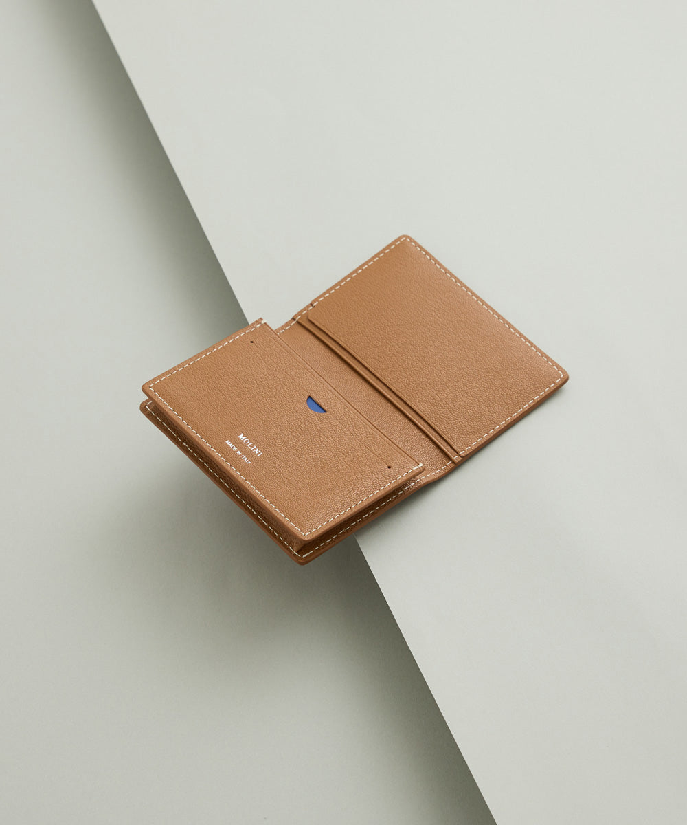 【再入荷】Card Holder -  Camel