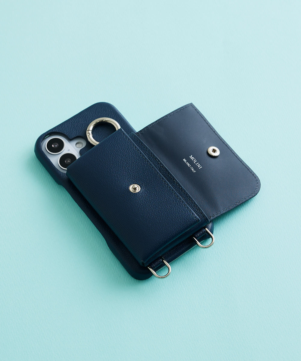 iPhone Case (iPhone16,17) - Navy – MOLINI（モリニ）オフィシャル