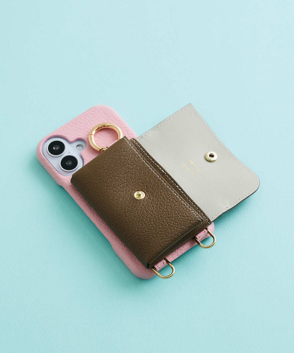 Ochie 　　MOLINI iPhone Case (iPhone16,17) - Pink × Topo MULTI COL – MOLINI（モリニ