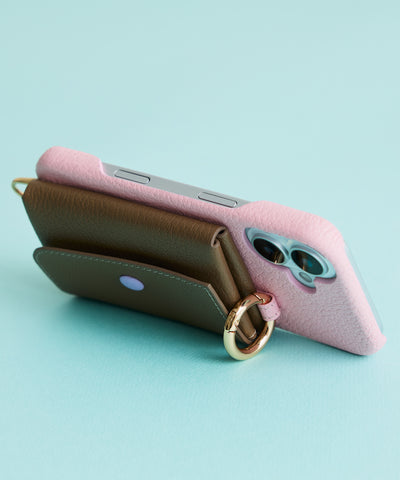 iPhone Case (iPhone16,17) - Pink × Topo MULTI COL – MOLINI（モリニ