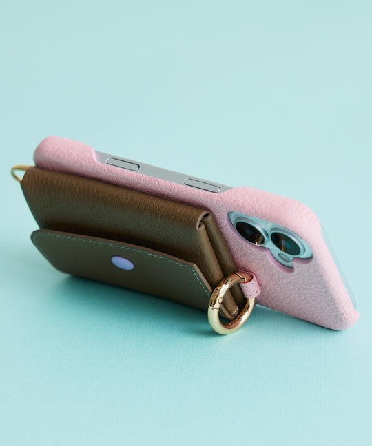iPhone Case (iPhone16,17) - Pink × Topo MULTI COL – MOLINI（モリニ