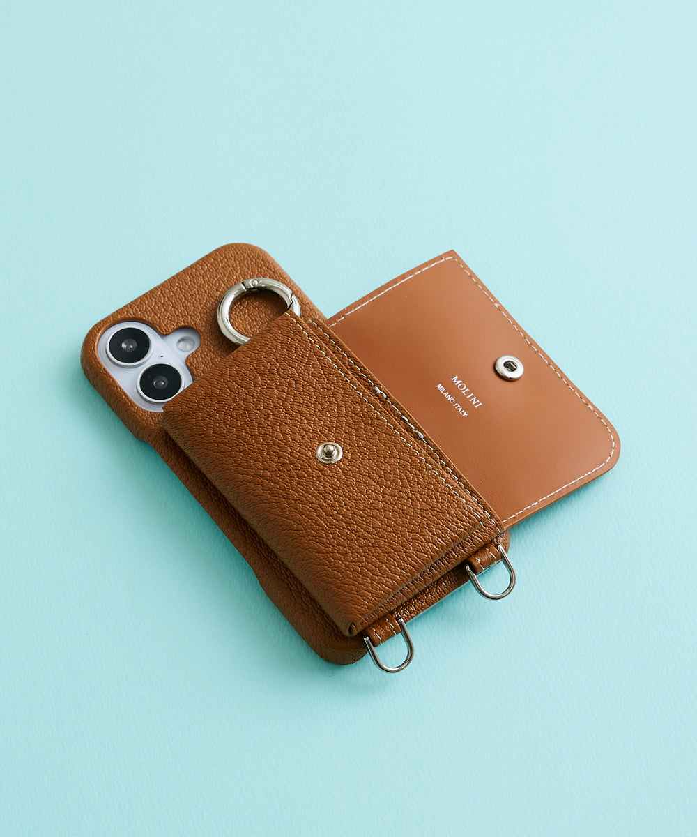 MOLINI iPhonecase iPhone17 キャメル iPhone Case (iPhone16,17) - Camel – MOLINI（モリニ）オフィシャル