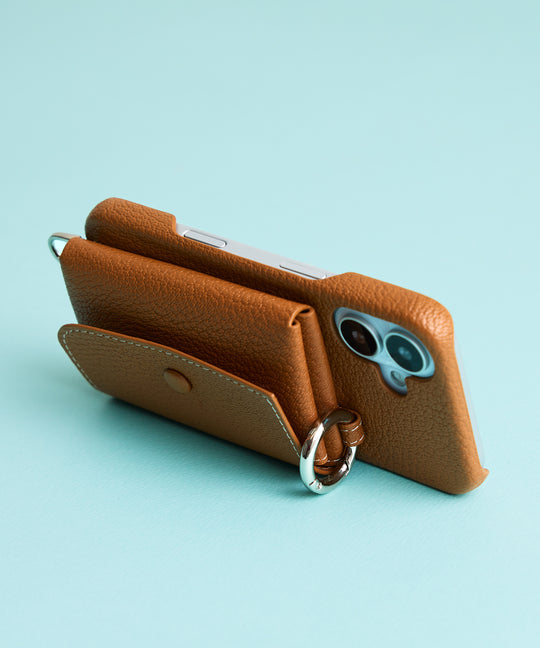 Molini iPhonecase iPhone17 キャメル iPhone Case (iPhone16,17) - Camel – MOLINI（モリニ）オフィシャル