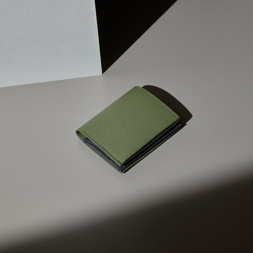 Bifold Compact Wallet - Olive × Gray – MOLINI（モリニ