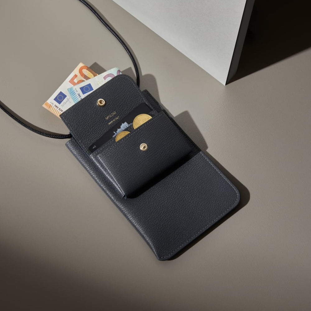 再入荷】Bifold Compact Wallet - Gray × Off-white – MOLINI（モリニ）オフィシャルオンラインストア