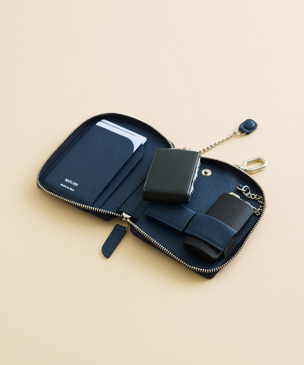 Key Case W - Navy – MOLINI（モリニ）オフィシャルオンラインストア