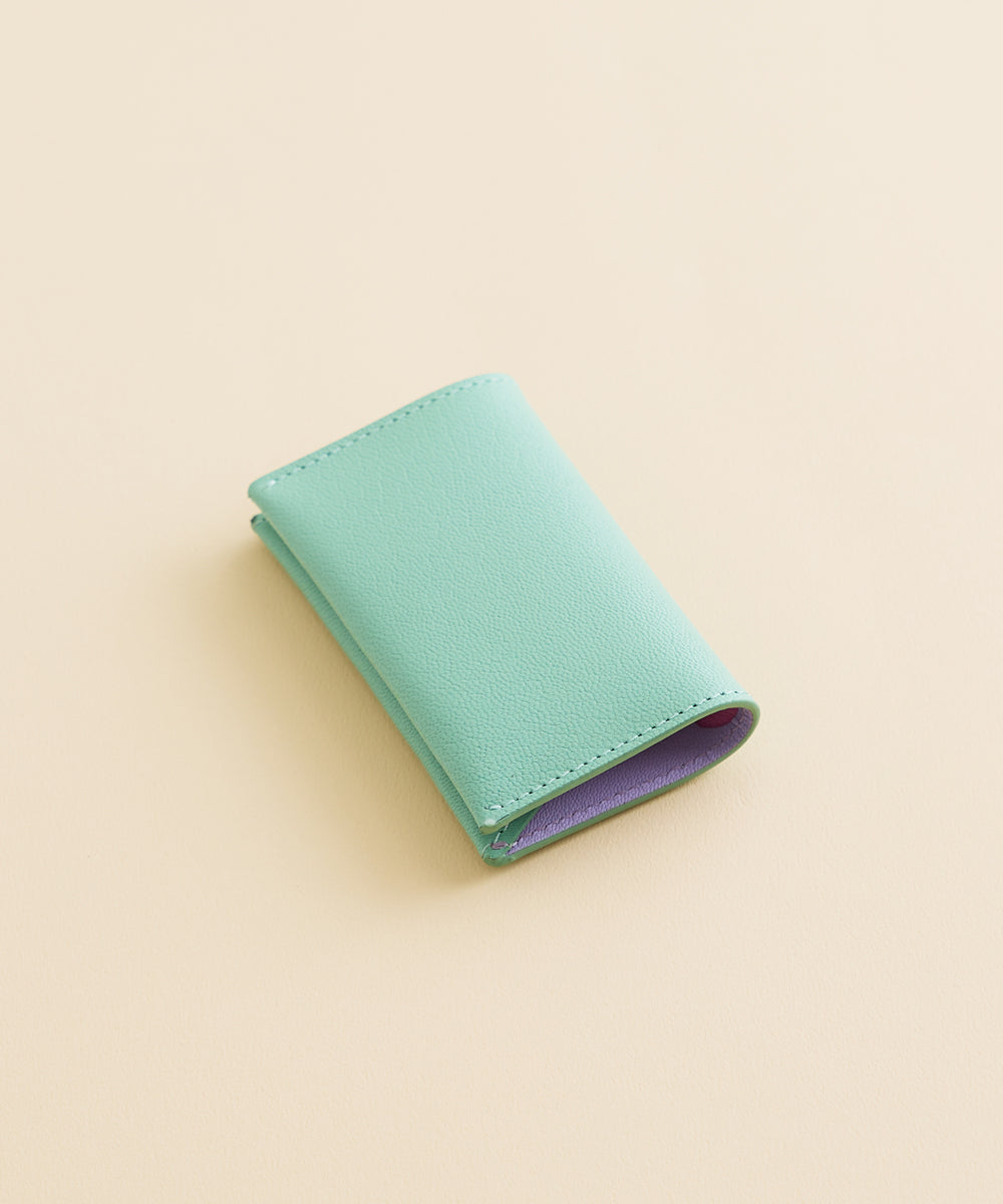 Mini Card Case - Jade green × MULTI COL – MOLINI（モリニ