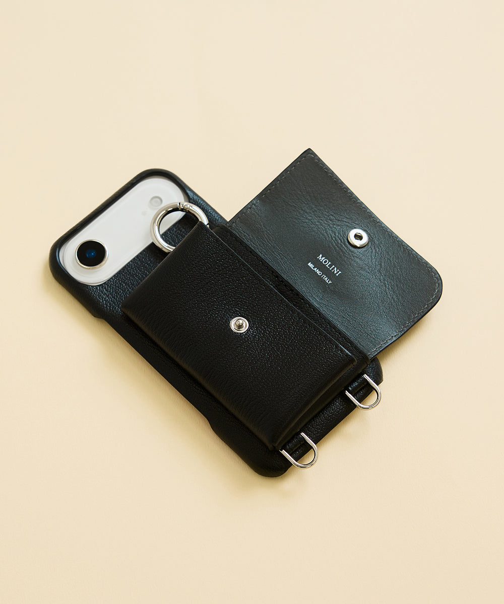 iPhone Case (iPhone17 AIR) - Black × Gray – MOLINI（モリニ