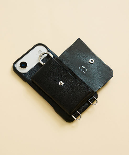 MOLINI iPhone17ケース iPhone Case (iPhone17 AIR) - Black × Gray – MOLINI（モリニ