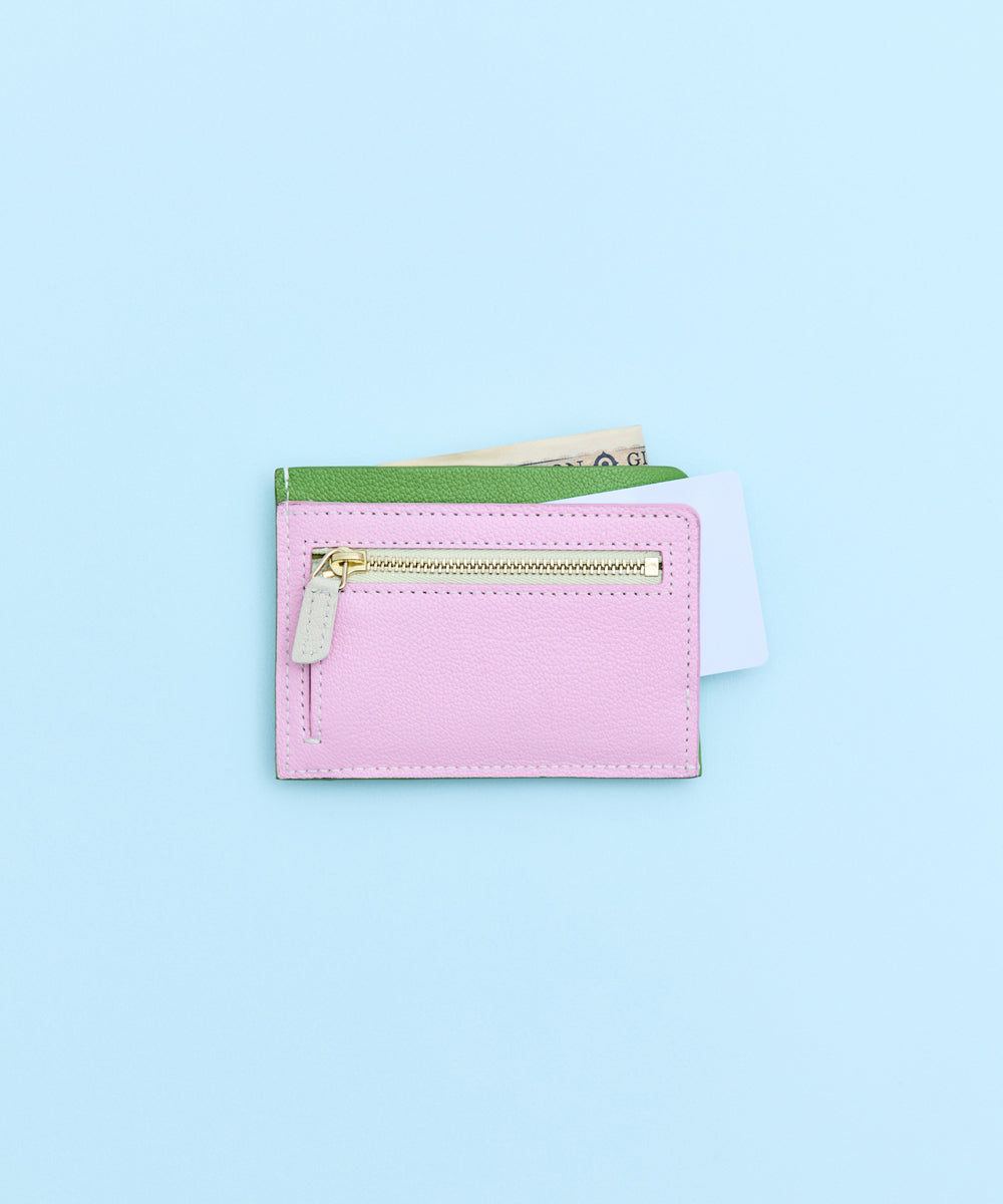 MOLINI フラグメントケース 再入荷】Fragment Case - Light pink ×Prairie Green Miho Kawahito