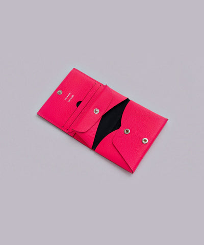 Bifold Compact Wallet - FLUO PINK - AYA KANEKO別注 – MOLINI