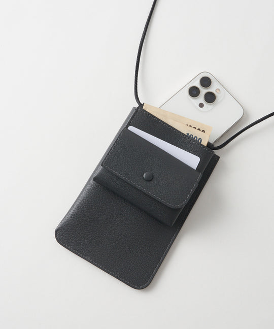 Phone Shoulder Wallet - Gray – MOLINI（モリニ）オフィシャル