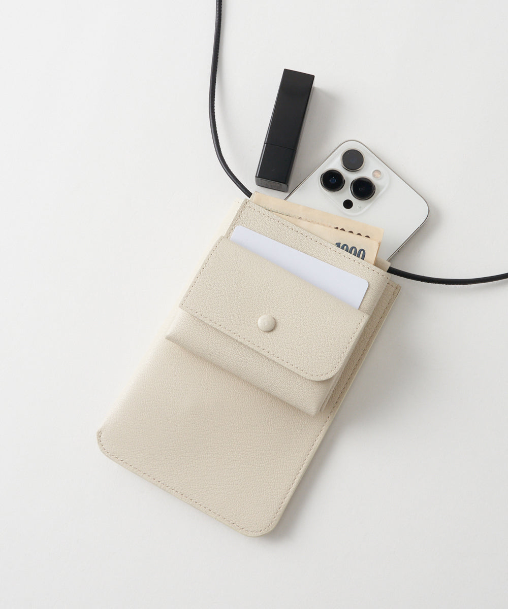 Phone Shoulder Wallet - Off white – MOLINI（モリニ）オフィシャル