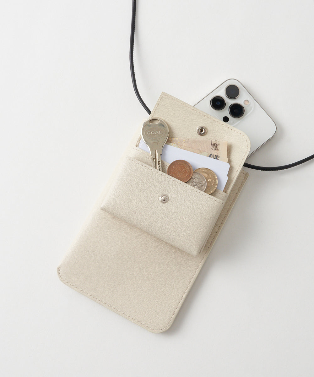 Phone Shoulder Wallet - Off white – MOLINI（モリニ）オフィシャル