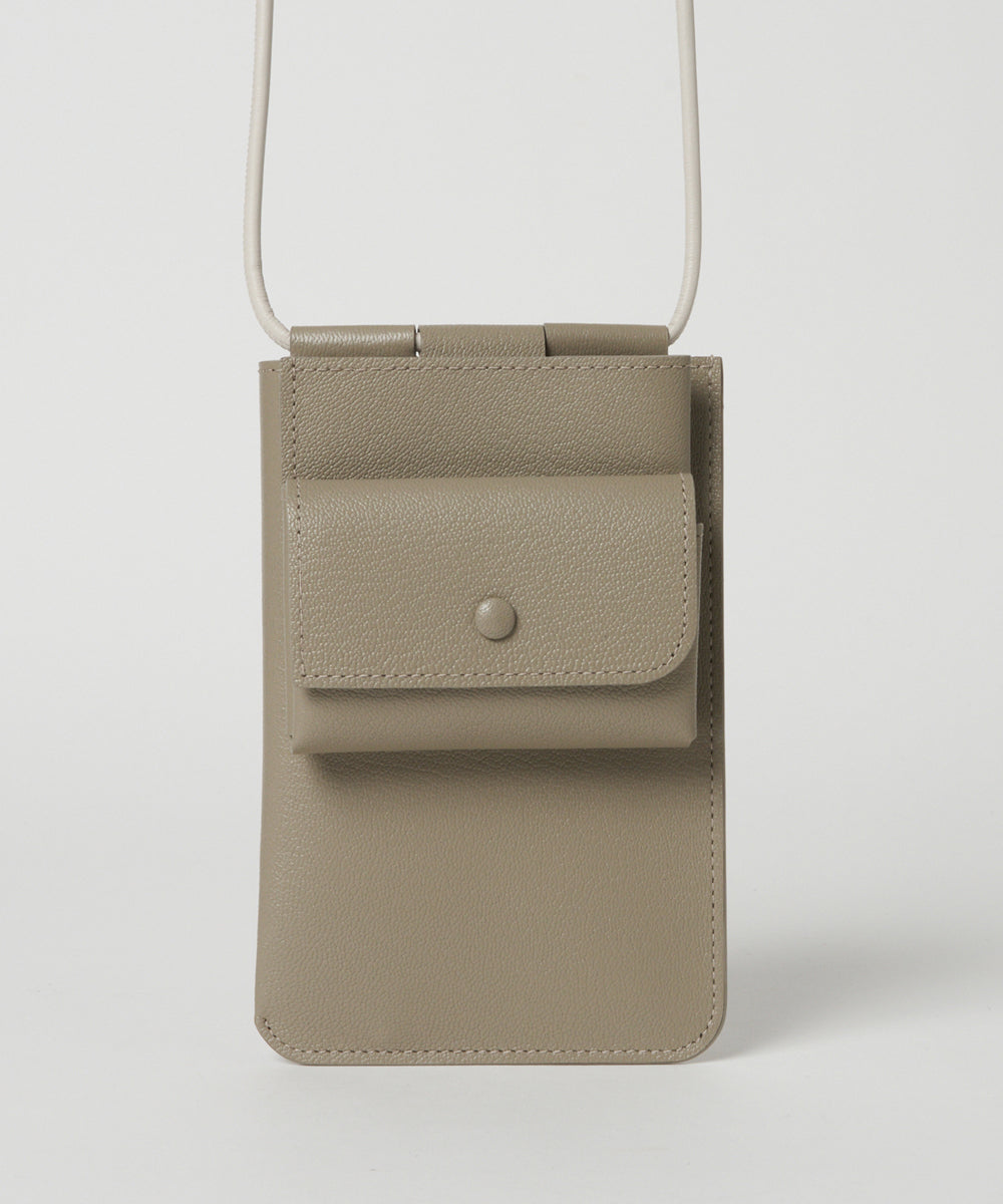 Phone Shoulder Wallet - Beige