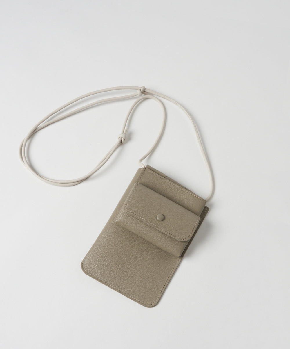 Phone Shoulder Wallet - Beige