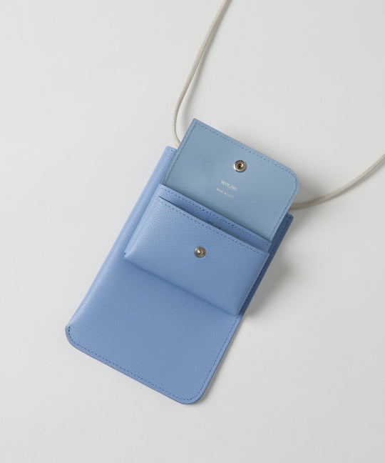 再入荷】Phone Shoulder Wallet - Blue Vista – MOLINI（モリニ